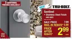 Menards Sentinel offer