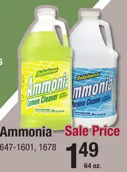 Menards Ammonia offer