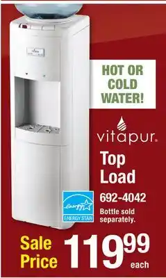 Menards Top Load offer