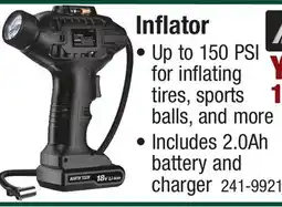 Menards Inflator offer