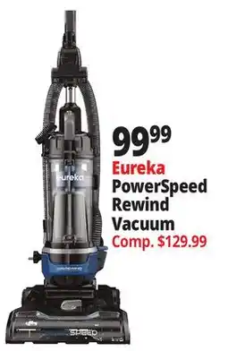 Ocean State Job Lot Eureka PowerSpeed Cord Rewind Upright Bagless Vacuum Cleaner offer