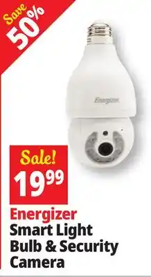 Ocean State Job Lot Energizer Smart Light Bulb & Security offer