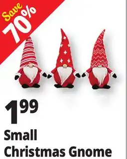 Ocean State Job Lot Small Christmas Gnome offer