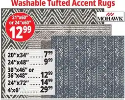 Ocean State Job Lot Washable Tufted Accent Rugs offer