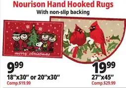 Ocean State Job Lot Nourison Hand Hooked Rugs offer