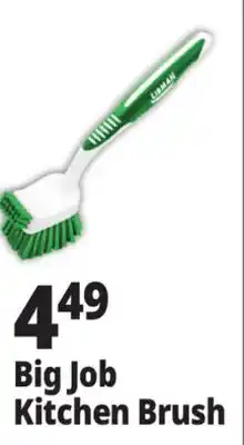 Ocean State Job Lot Big Job Kitchen Brush offer