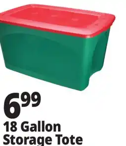Ocean State Job Lot 18 Gallon Storage Tote offer
