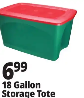 Ocean State Job Lot 18 Gallon Storage Tote offer