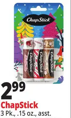Ocean State Job Lot ChapStick offer