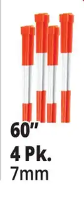 Ocean State Job Lot 60 Fiberglass Driveway Marker 4 Count offer