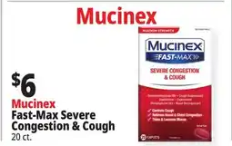 Ocean State Job Lot Mucinex Fast-Max Severe Congestion & Cough offer