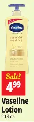 Ocean State Job Lot Vaseline Lotion offer
