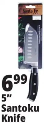 Ocean State Job Lot 5 Santoku Knife offer