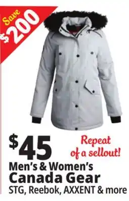 Ocean State Job Lot Men's & Women's Canada Gear offer