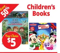 Ocean State Job Lot Children's Books offer