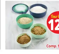 Ocean State Job Lot Durable Nesting 4 Pc. Mixing Bowls w/ Lids offer