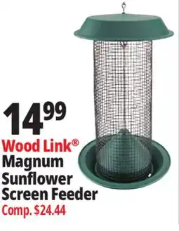 Ocean State Job Lot WoodLink Magnum Black Oil Sunflower Bird Feeder offer