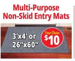 Ocean State Job Lot Non-Skid Entry Mats offer