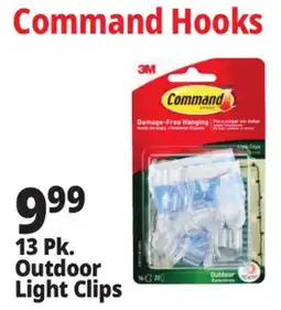 Ocean State Job Lot Command 3M Outdoor Light Clips 13 Count offer