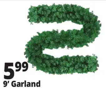 Ocean State Job Lot 9' Garland offer