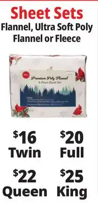 Ocean State Job Lot Sheet Sets offer