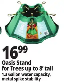 Ocean State Job Lot Oasis 8' Christmas Tree Stand 1.3 Gal offer