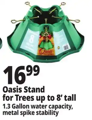 Ocean State Job Lot Oasis 8' Christmas Tree Stand 1.3 Gal offer