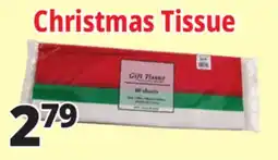 Ocean State Job Lot Tissue Paper offer