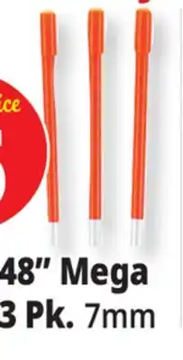 Ocean State Job Lot 48 Fiberglass Mega Driveway Stakes 3 Count offer