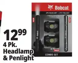 Ocean State Job Lot 4 pk. Headlamp & Penlight offer