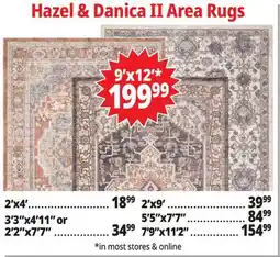 Ocean State Job Lot Hazel & Danica Rugs offer