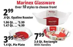 Ocean State Job Lot Marinex Glassware offer