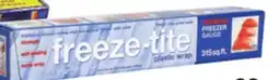 Ocean State Job Lot freeze-tite Premium Freezer Gauge Plastic Wrap 315 Sq ft offer