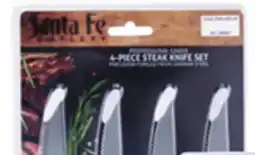 Ocean State Job Lot Santa Fe Professional Grade Steak Knife Set 4 Piece offer