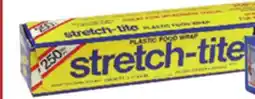 Ocean State Job Lot stretch-tite Premium Plastic Food Wrap 250 sq ft offer