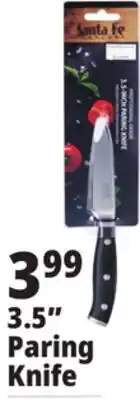Ocean State Job Lot Santa Fe Professional Grade 3.5-Inch Pairing Knife offer