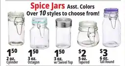 Ocean State Job Lot Spice Jars offer