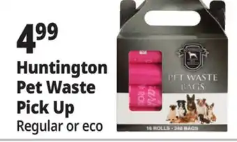 Ocean State Job Lot Huntington Pet Products Waste Bags 16 Rolls offer
