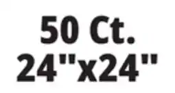 Ocean State Job Lot 24x24 Puppy Pads with Odor Eliminators 50 Count offer