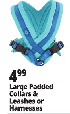 Ocean State Job Lot Large Padded Collars & Leashes or Harnesses offer