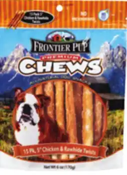 Ocean State Job Lot Frontier Pup Chicken Twists offer