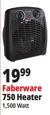 Ocean State Job Lot Faberware 750 Heater offer