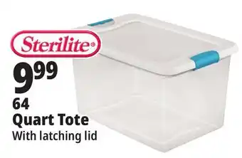 Ocean State Job Lot Sterilite Latch Top Storage Box 64 Qt offer
