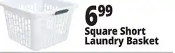 Ocean State Job Lot Square Short Laundry Basket offer