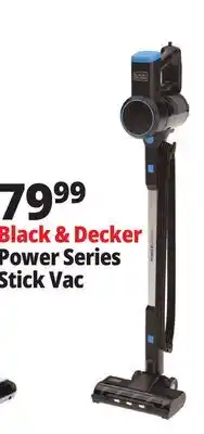 Ocean State Job Lot BLACK+DECKER PowerSeries Multi-Surface Corded Stick LED Lightweight Vacuum offer