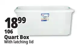 Ocean State Job Lot Sterilite Latch Top Storage Box 106 Qt offer