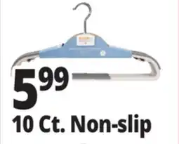 Ocean State Job Lot Nest Accents Non-Slip Clothes Hangers 10 Count offer