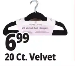 Ocean State Job Lot HomeLiving Velvet Suit Hangers 20 Count offer