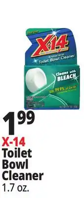 Ocean State Job Lot X-14 Antibacterial Drop-In Toilet Bowl Cleaner offer