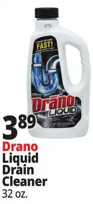 Ocean State Job Lot Drano Liquid Drain Cleaner 32 oz offer